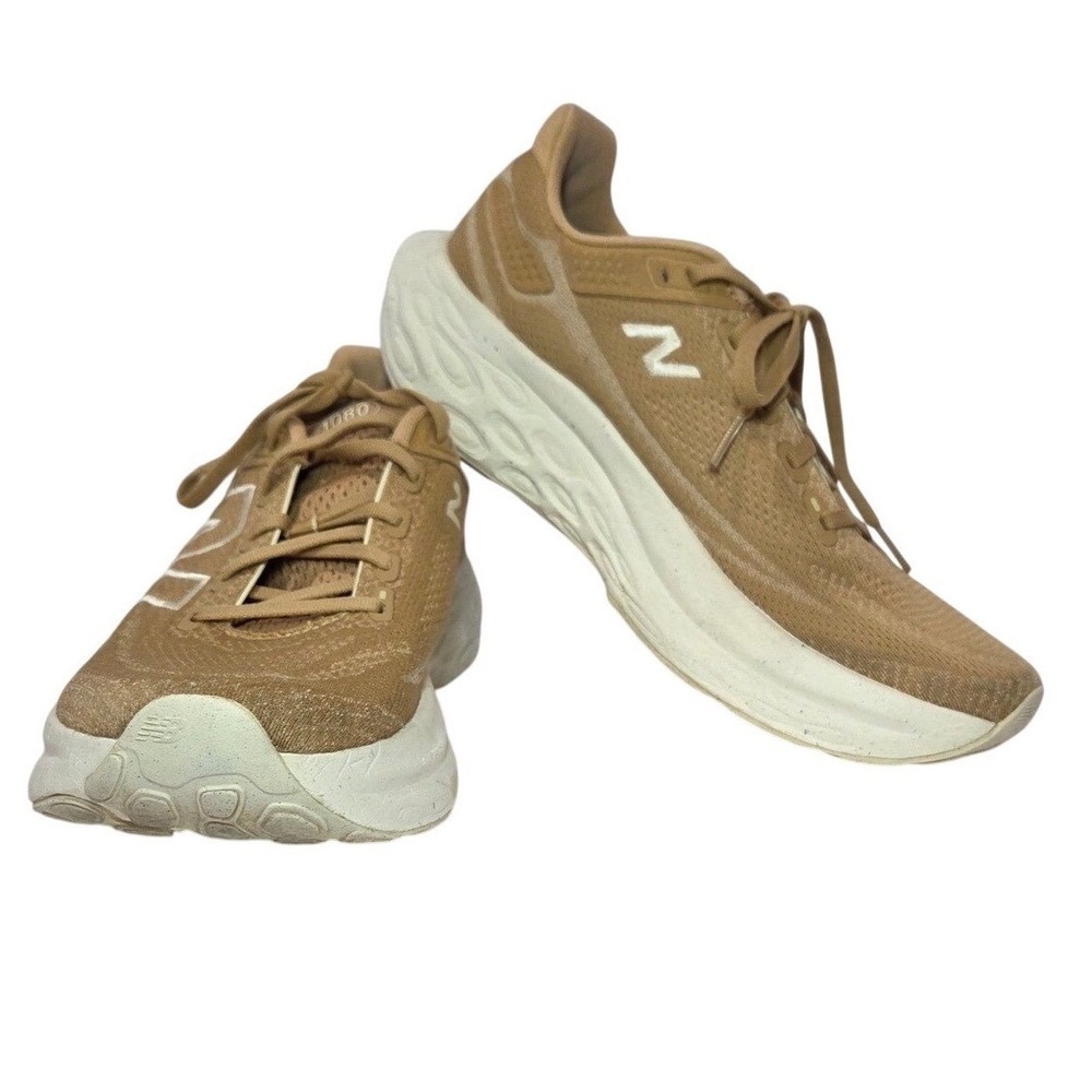 New Balance Fresh Foam X 1080 v13 Tan Beige Running Shoes W1080N13 Womens 9.5